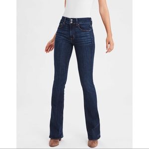 AE High Rise Artist Flare Jeans